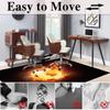 Gaming Floor Mat for Hard Floors and Carpet, 150 x 180 cm view 3