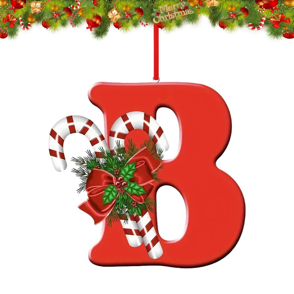 26 Letter Ornaments Christmas Tree Decoration