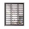 Foldable Aluminum Alloy Window Guard, Sliding Safety Bars, 130 x 100 cm view 1