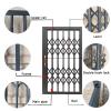 Foldable Aluminum Alloy Window Guard, Sliding Safety Bars, 130 x 100 cm view 3