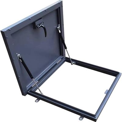 Galvanized Steel Roof Hatch, 50 x 50 cm, Weather-Resistant
