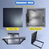 Galvanized Steel Roof Hatch, 50 x 50 cm, Weather-Resistant view 2