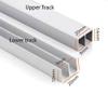 Serenitison Double Aluminum Sliding Door Track for Display Cabinets view 2