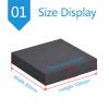 LuminaCreek Rubber Mat for Washers and Dryers, Noise and Vibration Reduction, Black, Multiple Sizes, 40 mm Thick (50 mm x 100 mm) view 2