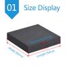 LuminaCreek Rubber Sheets, Mats, Pads, 50 x 50 mm, 4-Pack, Various Thicknesses (30 mm Thick) view 2