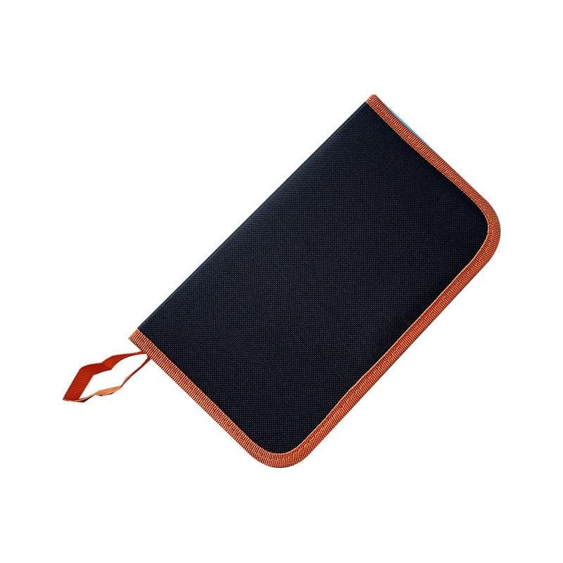 Handheld Multi-Purpose Tool Bag, Oxford Fabric, Zippered Storage (Orange)
