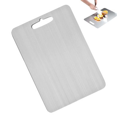Metal Cutting Board – Double-Sided Metal Cutting Plate
