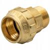 KNM Trade Brass Drinking Water Transition Fitting, Blue, 40 x 1 1/4 in. view 3