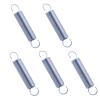 Extension Springs, 5-Pack, 0.8 mm Wire, 8 mm OD, 2060 mm Long, Stainless Steel, S-Shape, 30 mm Hook Extension view 1