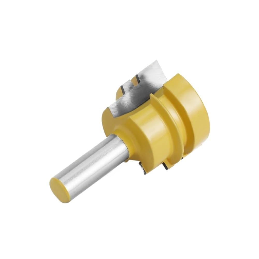 1 Pc. 12 mm / 12.7 mm Shank 1/2-Inch Glue-Joint Router Bit for Wood, Reversible Woodworking Chisel MC03119 (12.7 mm Shank)