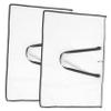 ARTSEWPLY 2-Piece Transparent Art Portfolio Bags with Zipper and Handle view 1