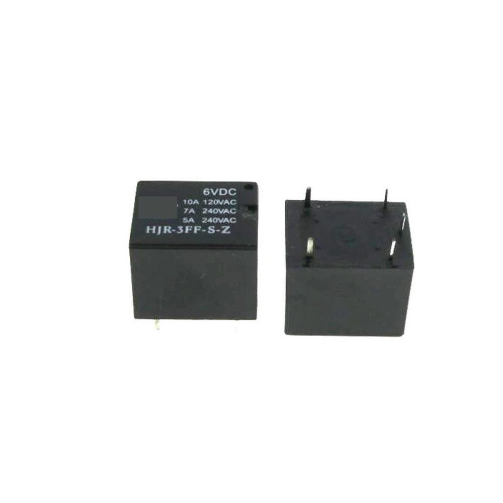 10 pcs HJR-3FF-S-Z-6VDC HJR-3FF-S-Z-06VDC HJR3FFSZ HJR-3FF-S-Z 06VDC 6VDC DC6V DIP5 Relay