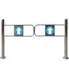 SHAHRYAR Automatic One-Way Stainless Steel Swing Gate, Self-Closing Pedestrian Barrier, 120 x 100 cm view 1