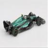 MINI GT MGT01113-L Aston Martin AMR24 #14 Fernando Alonso Canadian GP 2024 1:64 Scale Model Car view 2