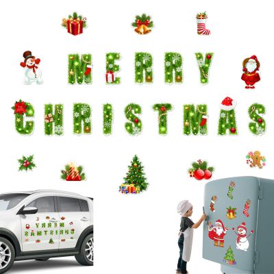Christmas-Themed Magnetic Stickers, 2026 New Christmas Design