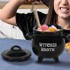 Halloween Ceramic Black Soup and Dip Bowl view 3