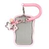 Korean Photocard Holder with Keychain, Soft Sleeve and ID/Card Protection view 1