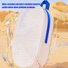 Mimoqk Beach Bag, 19 x 6.5 x 28 cm, Multi-Compartment Swim Organizer view 4