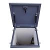 Weather-Resistant Roof Hatch Cover, Galvanized Steel, 60 x 100 cm view 1