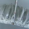 SIHAOYY (1520 cm) Natural Goose Feather Fringe Trim, Premium Feather Trim for Wedding Decor, DIY Costumes and Sewing view 3