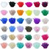 Jhdwu Fluffy Turkey Feather Trim, 1 m, Multicolor (10–15 cm) view 2