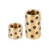 1-Pc. Graphite-Copper Sleeve, Oil-Free Self-Lubricating Bearing, 60 mm ID × 70 mm OD × 60 mm H view 2