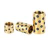 1-Pc. Graphite-Copper Sleeve, Oil-Free Self-Lubricating Bearing, 60 mm ID × 70 mm OD × 60 mm H view 3