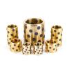 1-Pc. Graphite-Copper Sleeve, Oil-Free Self-Lubricating Bearing, 60 mm ID × 70 mm OD × 60 mm H view 4