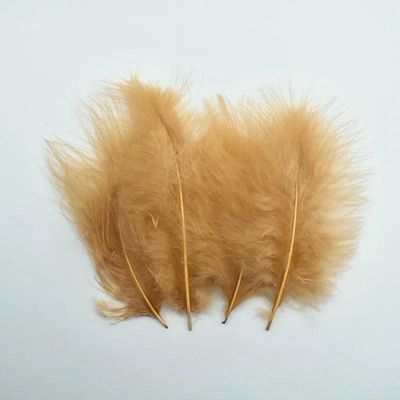 Jhdwu Fluffy Marabou Feathers for Jewelry Making, Crafts, Clothing, Décor, and Dream Catchers