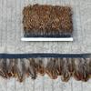 Jhdwu 1 Meter Natural Pheasant Feather Fringe Trim view 1