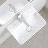 Ceramic Sink, Wall-Mounted, Modern Design for Bathroom, Washroom and Utility Room view 2