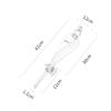 Lab Glassware 60 mL–2,000 mL Glass Separatory Funnel with Glass Stopper and Screw Stopcock (2,000 mL) view 2