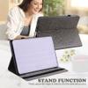 DayQiQiPu Protective Cover for Apple iPad Pro 11-inch (4th/3rd/2nd/1st Gen, 2018–2022), Deer Under Tree Embossed Folio Wallet Case with Stand, Gray view 4