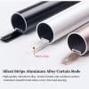 Durable Double Curtain Rod, 70 x 700 cm, Adjustable and Quiet, for Living Rooms and Bedrooms view 4