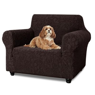 Sofa Cover with Non-Slip Seat Cushion