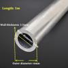 RISHORI 1-Pack 1 m 6063/6061 Aluminum Round Tube, 6 mm OD, Seamless Aluminum Pipe for Construction/DIY, Straight Metal Tube, 6 mm × 3 mm × 1.5 mm view 2
