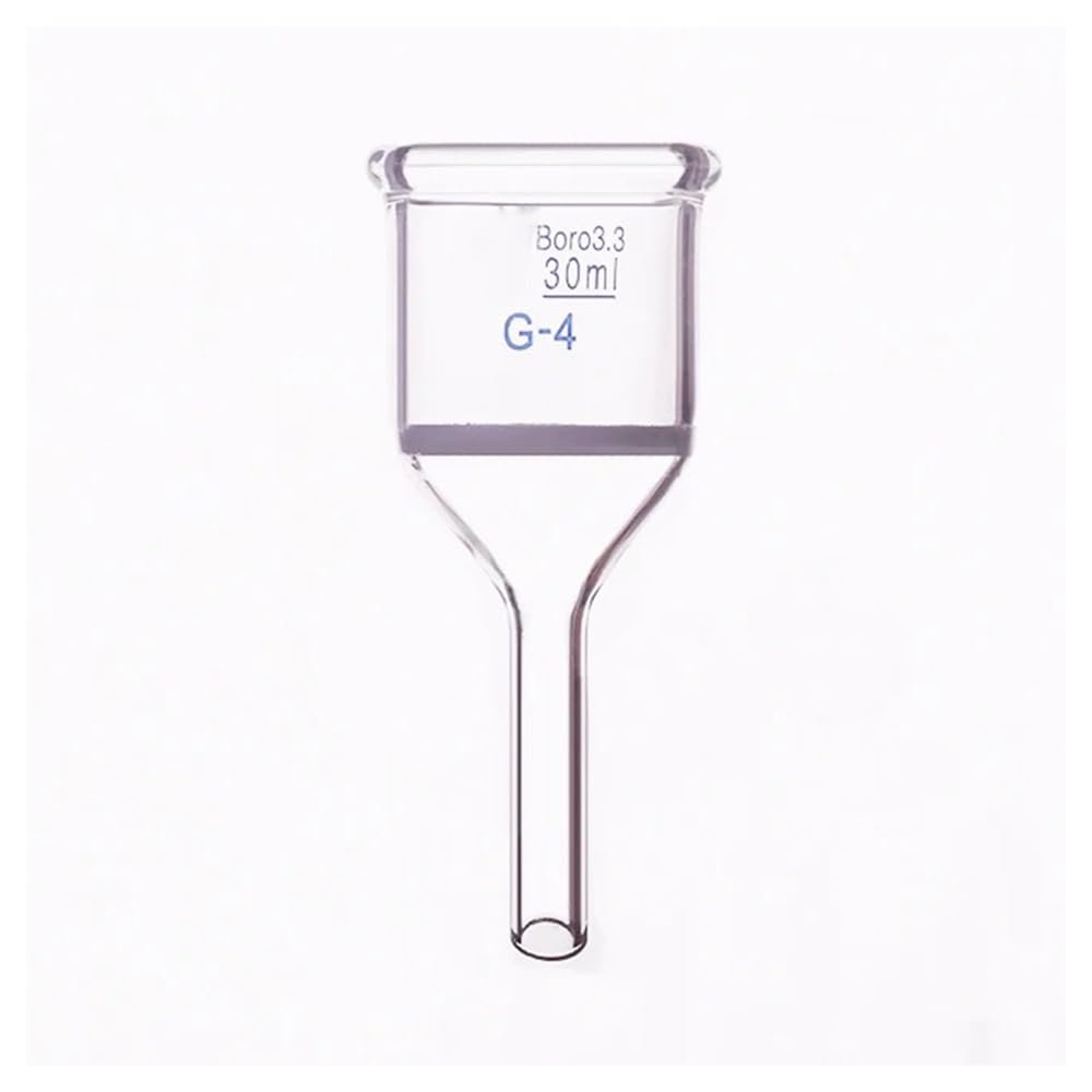 Borosilicate Glass, 30 mL, 36 mm Outer Diameter, G4/P7 Sand Board