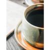 ULTRAWAVE Vintage Ceramic Coffee Cup with Saucer, Handmade, 210 ml view 3