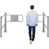 Stainless Steel Swing Gate, 220 cm, Automatic-Closing Safety Barrier for Pedestrian Access view 1