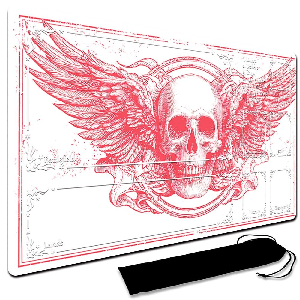 MTG Playmat with Waterproof Storage Bag, 60 x 35 cm, Zoned, Stitched Edges (Zone 6)