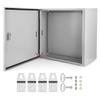 PUFAHAU Electrical Enclosure, Steel Junction Box, 4-Section Electrical Cabinet, IP66 Waterproof and Dustproof, Universal Project Box, 24 x 24 x 12 in view 1