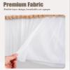 Electrical Panel Cover, Removable Adhesive Curtain, 60 x 80 cm (23 5/8 x 31 1/2 in), C view 4