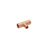 GUYTRM 6.35/25.4 mm Copper Fitting, Reducing T-Joint, Weld-On 3-Way Air Conditioner Connector (19-6.35-19) view 2