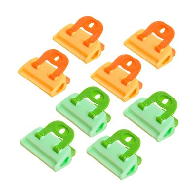 VICASKY Food Bag Clips, 8-Piece Plastic Reusable Set