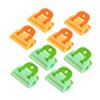 VICASKY Food Bag Clips, 8-Piece Plastic Reusable Set view 1