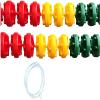 Safety Rope with Floats, Swimming Lane Divider Set for Pools, Beaches, and Water Parks (12 cm, 8/26.25 ft) view 1