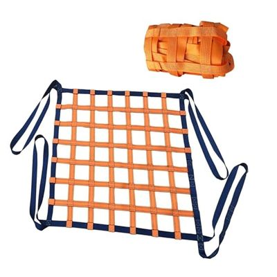 Cargo Lifting Net, Nylon Sling Net, 0.3–3.5 Ton Capacity