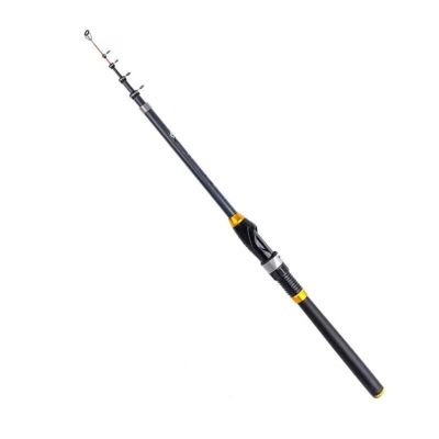 2.4 m Telescopic Fiberglass Fishing Rod for Freshwater and Saltwater