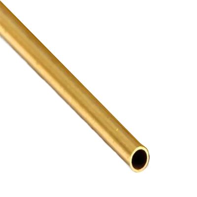 GTPBAO Brass Tube, 1 mm Wall Thickness, 300 mm Long, Straight, OD 8.5 × ID 6.5 mm