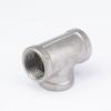 3/4" BSP Equal Female Tee, 3-Way, 304 Stainless Steel Pipe Fitting Connector for Water, Air, and Gas view 2